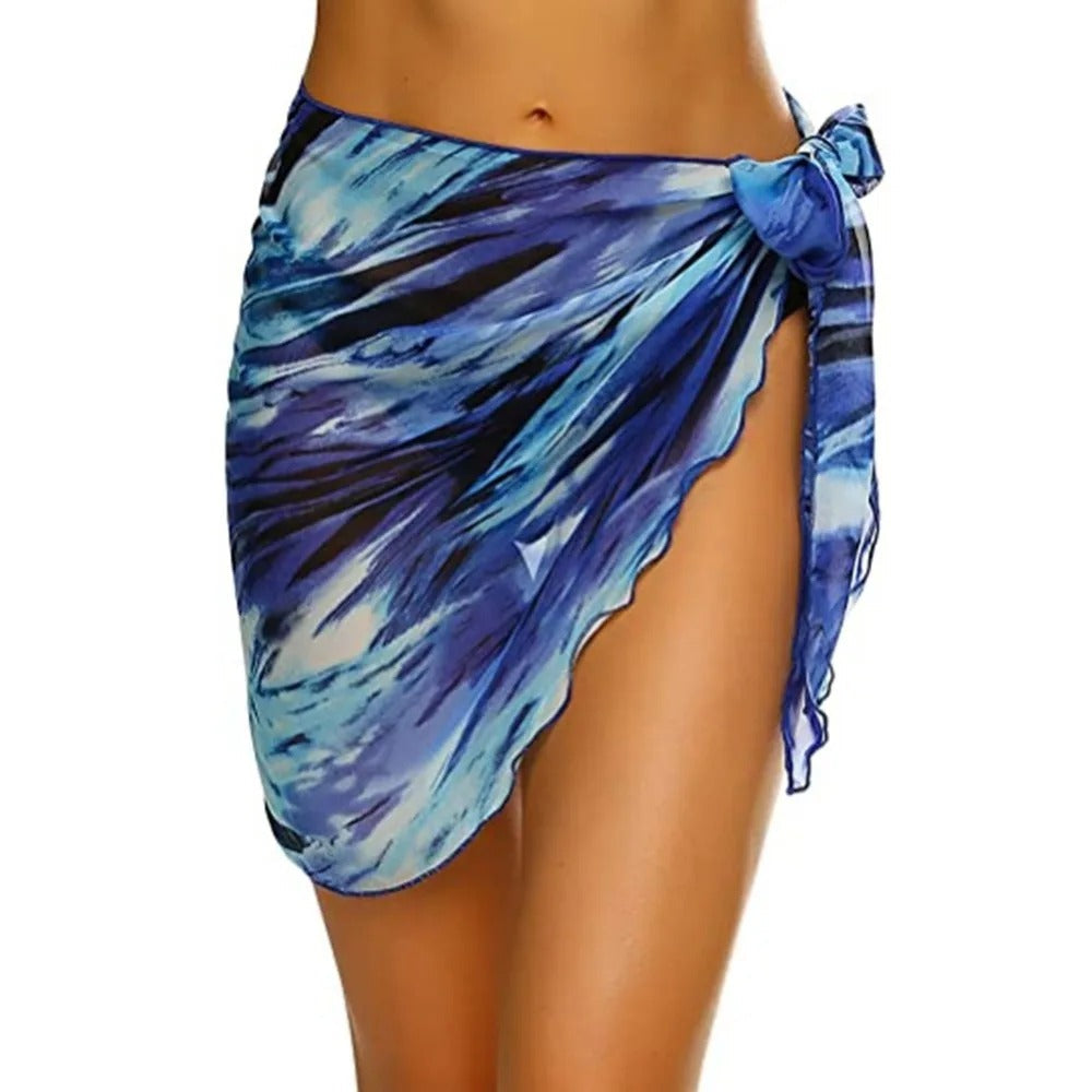 AZURA | TIE-DYE WRAP COVER-UP