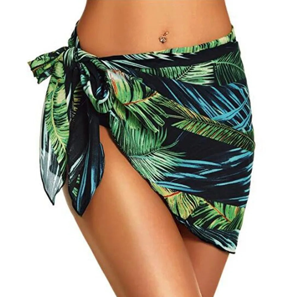 NAIMA | TROPICAL WRAP COVER-UP