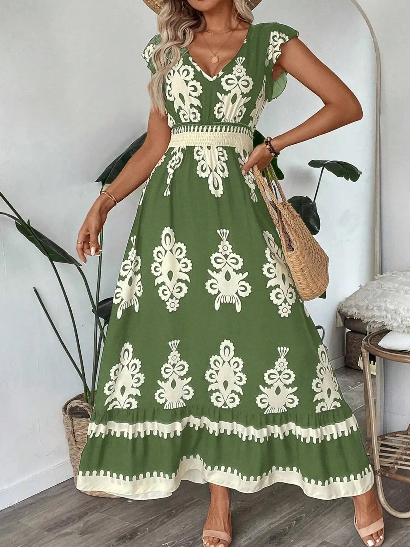 ISLA | ELEGANT GREEN MAXI