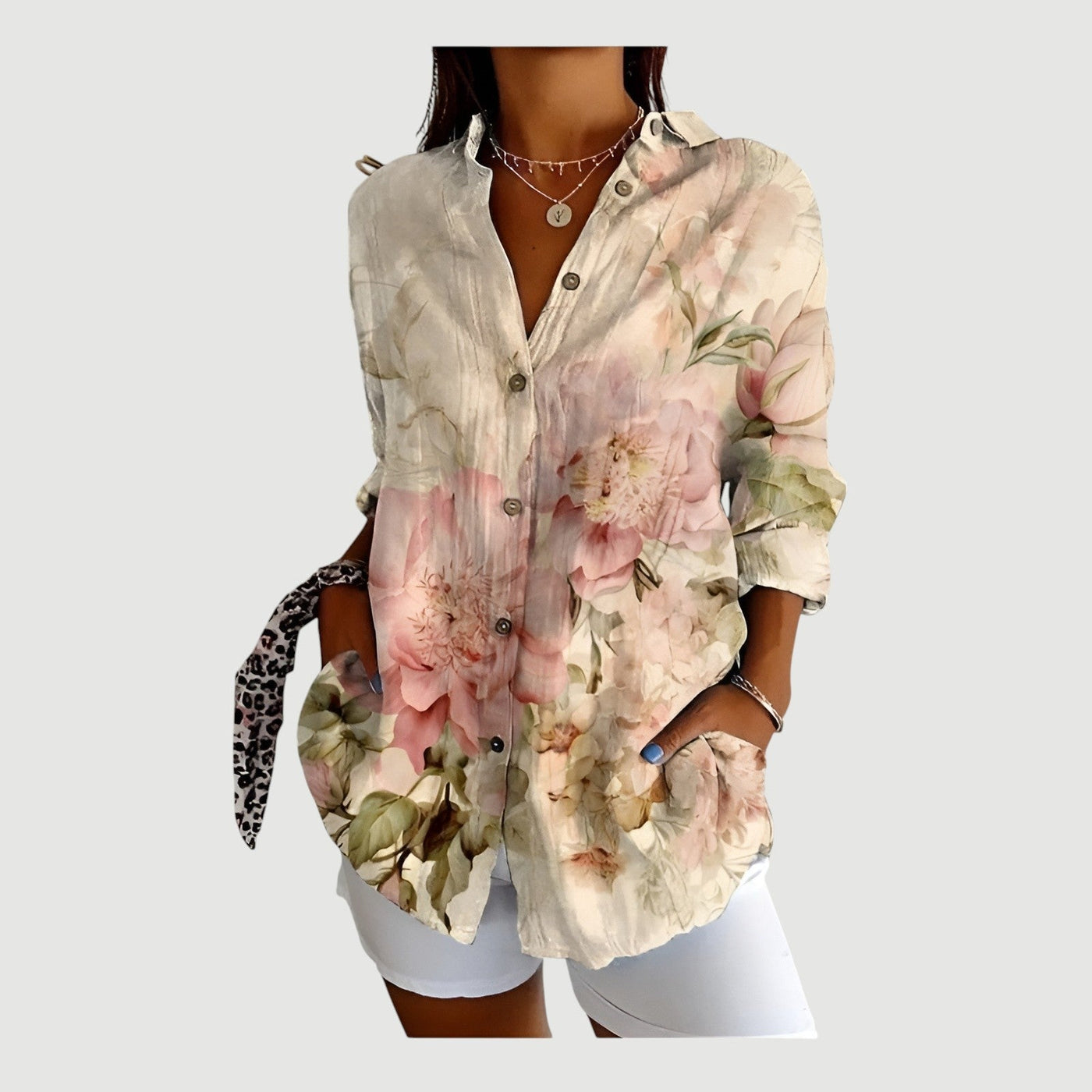 ISADORA | PEONY GLOW BLOUSE